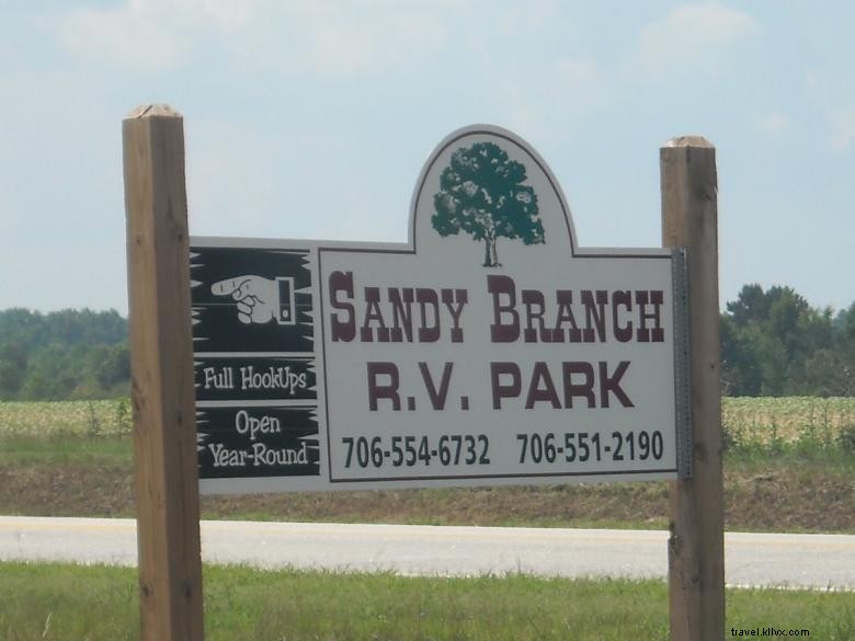 Parc de camping-car Sandy Branch 