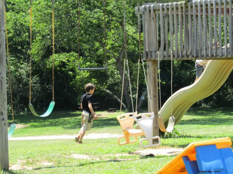 Campamento en el río Etowah 