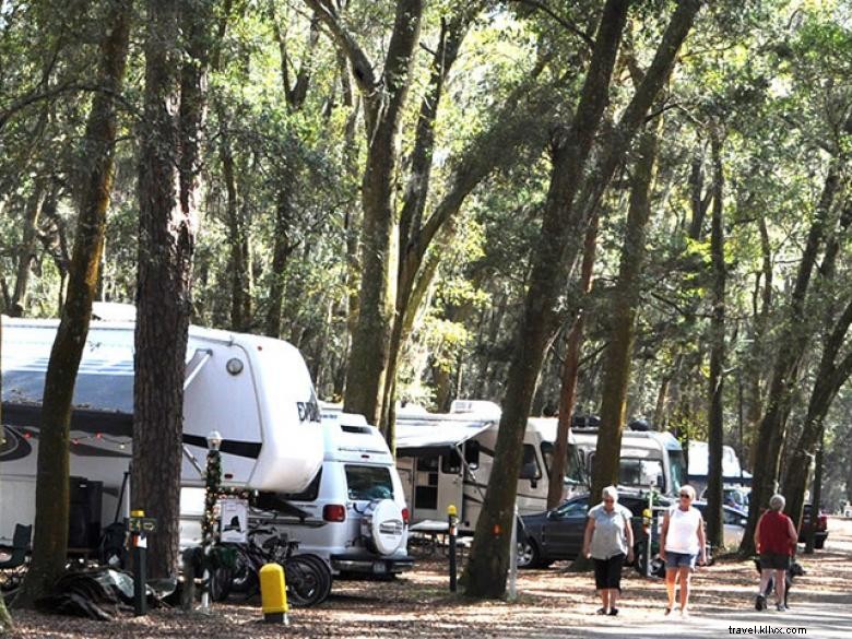 Terrain de camping de l île Jekyll 