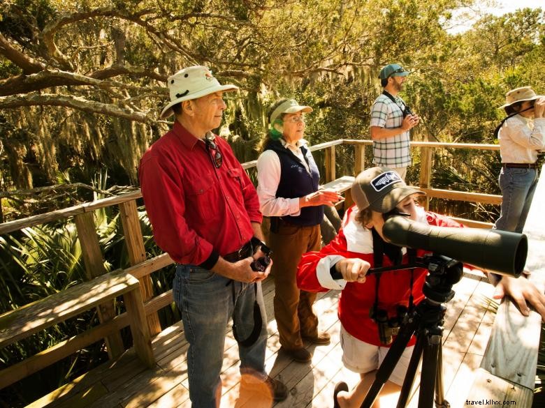 El Lodge en la isla de Little St. Simons 