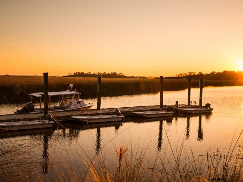 The Lodge sull isola di Little St. Simons 