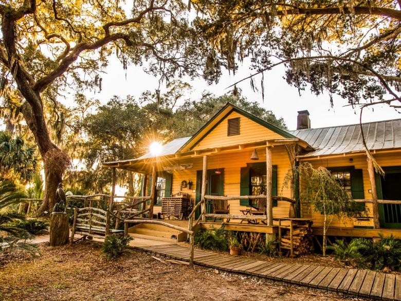 Penginapan di Pulau Little St. Simons 