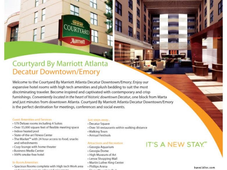 Courtyard Atlanta Decatur Pusat Kota/Emory 