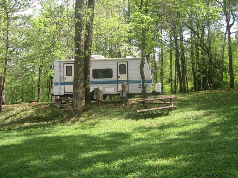 Terrain de camping du ruisseau Jennys 