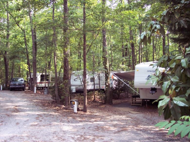 Camping de caravanas de Pine Lake 