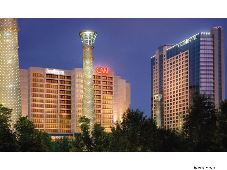 Omni Atlanta Hotel Di Pusat CNN 