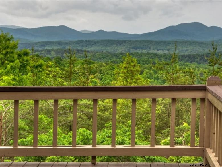 RendezView Gunung saya di Blue Ridge, GA 