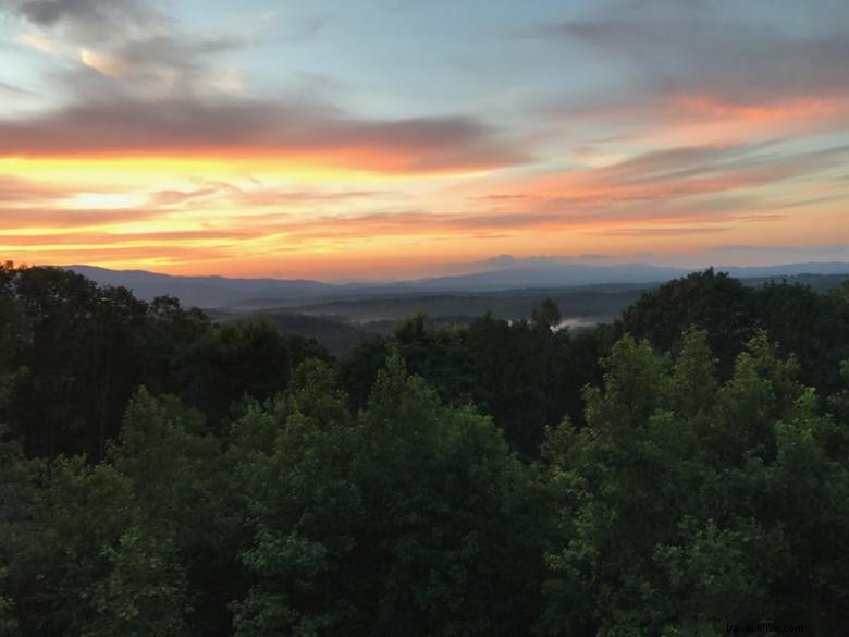 Escapade au sommet de la montagne 