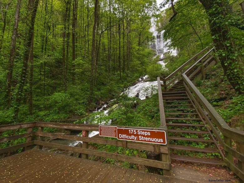 Lodge y parque estatal Amicalola Falls 