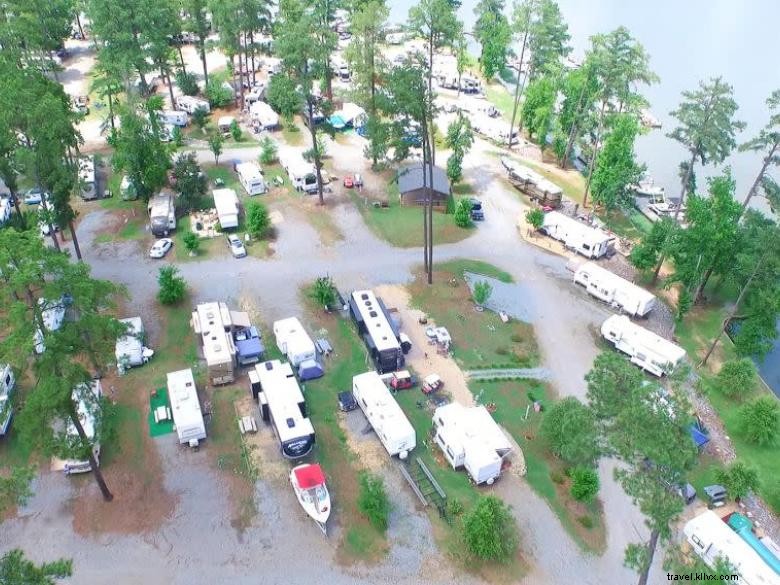 Camping et marina du parc Little River 