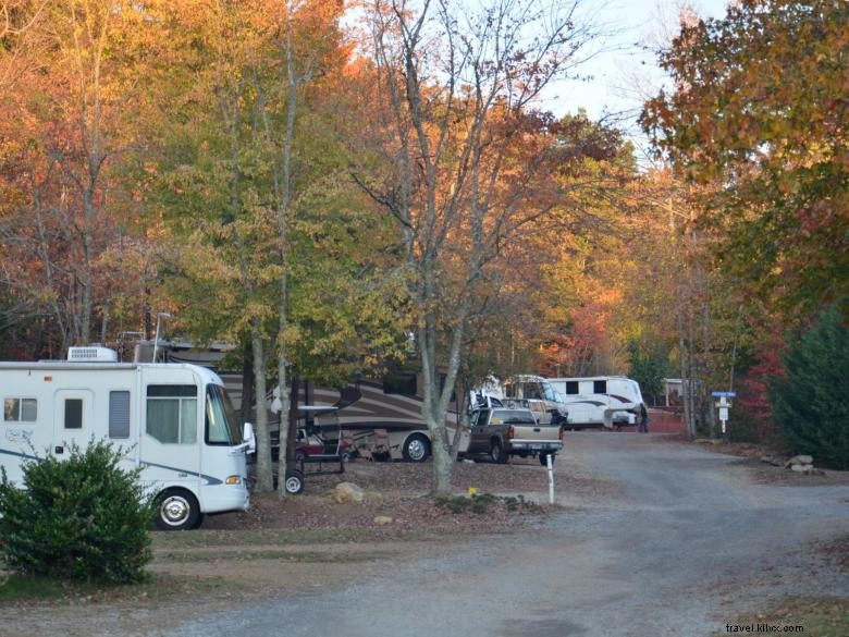 Terrain de camping du mont Yonah 