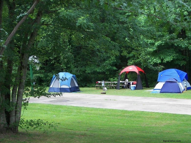 Terrain de camping du mont Yonah 