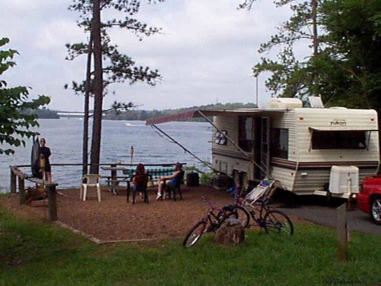 Campamentos en Allatoona Lake 