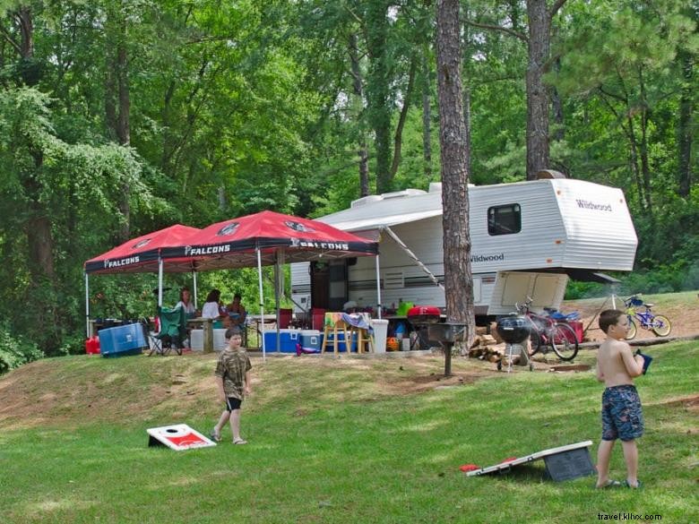 Campamentos en Allatoona Lake 