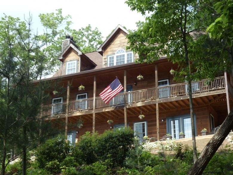 Lodge de montaña larga 