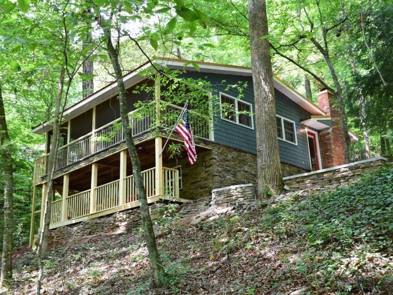 Lodge de montaña larga 