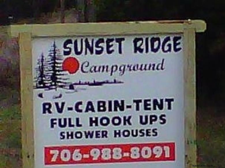 Terrain de camping Sunset Ridge 