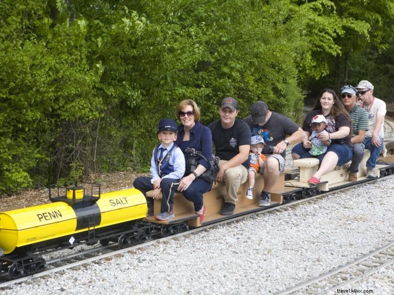 North Georgia Live Steamers - Passeios de trem 