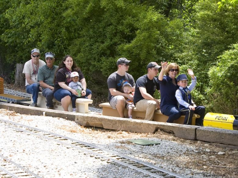 Vapores en vivo del norte de Georgia:paseos en tren 