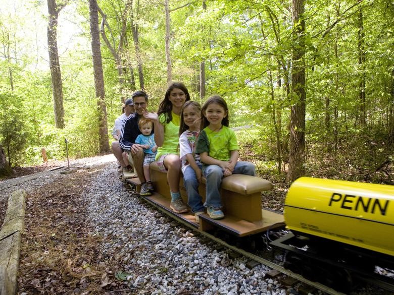 Vapores en vivo del norte de Georgia:paseos en tren 