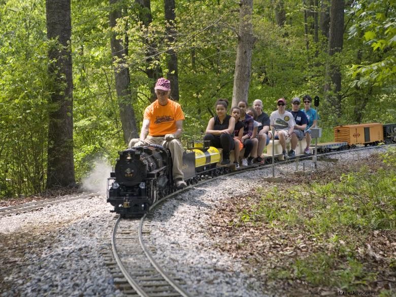 Vapores en vivo del norte de Georgia:paseos en tren 