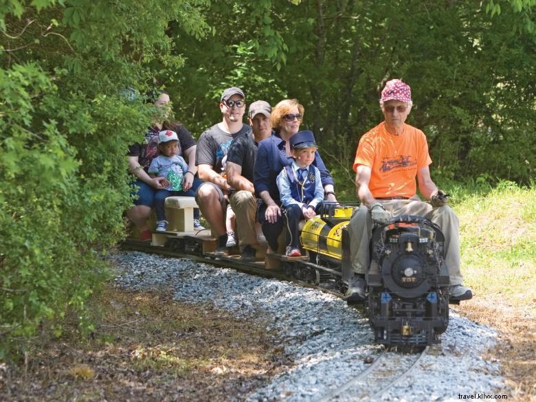 North Georgia Live Steamers - Passeios de trem 