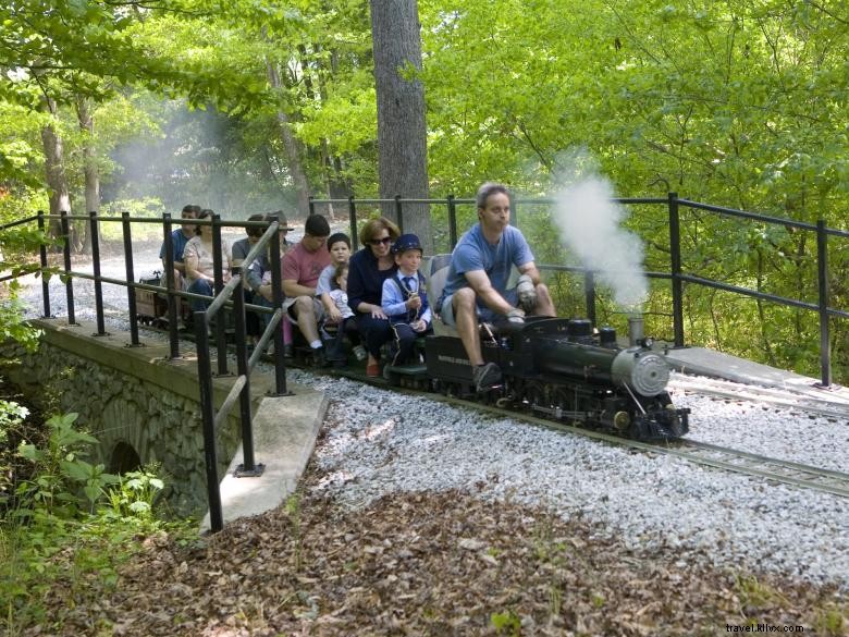 North Georgia Live Steamers - Passeios de trem 