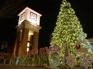 Miracolo sulla parata e celebrazione di Natale di Main Street 
