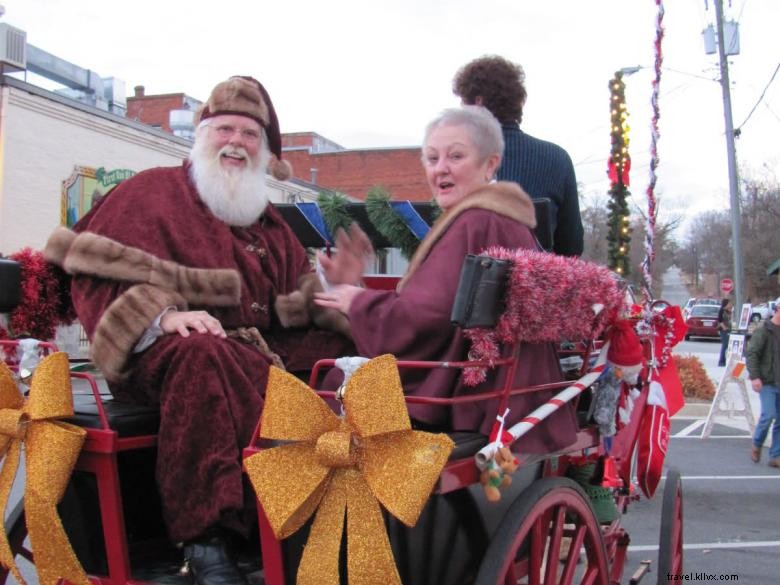 Photos avec le Père Noël 