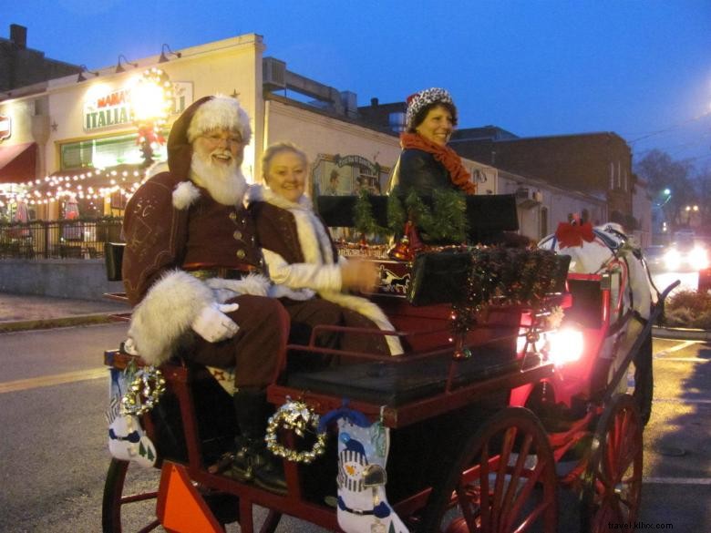 Photos avec le Père Noël 