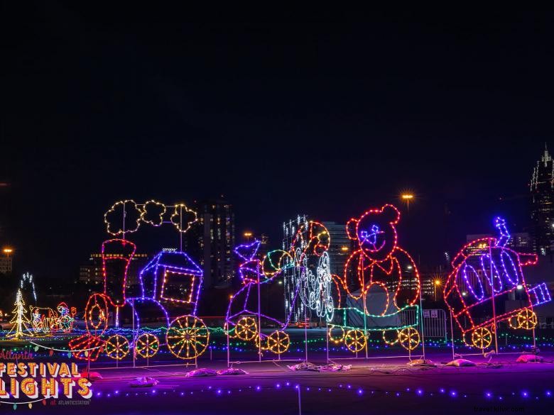 Festival des lumières d Atlanta 