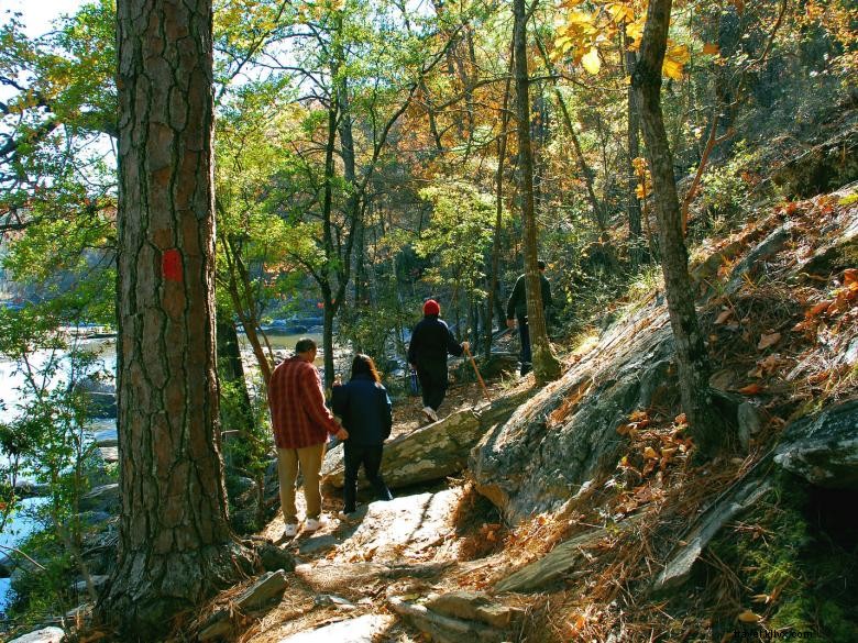 Caminata de geología de travesía 