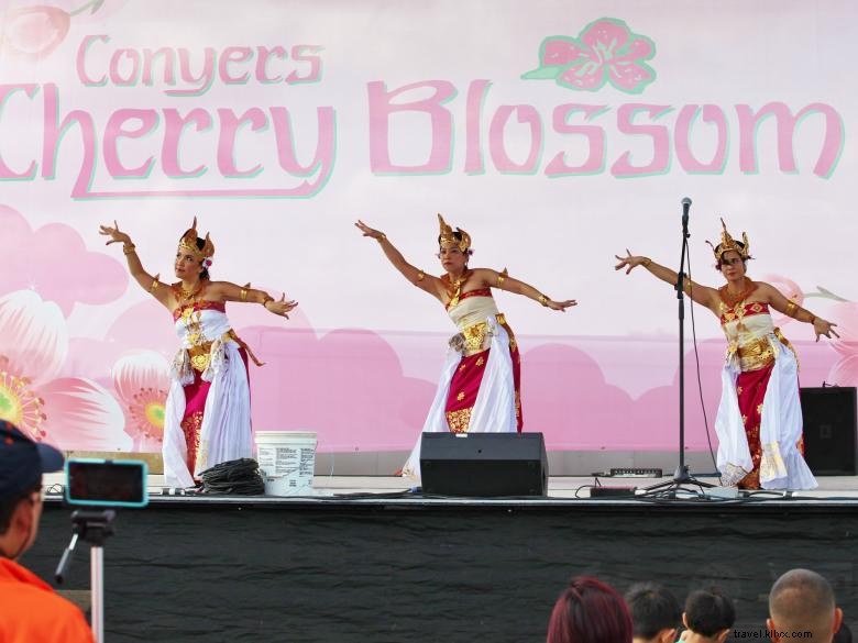 Festival des cerisiers en fleurs de Conyers 