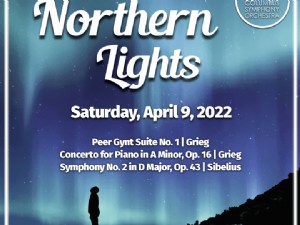Aurora boreal interpretada pela Columbus Symphony Orchestra 