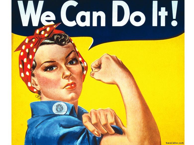 Ricordo del D-Day e Rosie The Riveter 