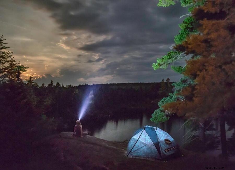 Ver la aurora boreal en las aguas limítrofes, Primer santuario de cielo oscuro de Minnesota 