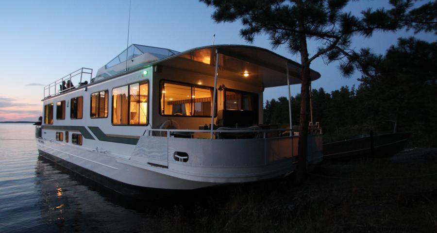 Todos a bordo para unas vacaciones en casa flotante en Minnesota 