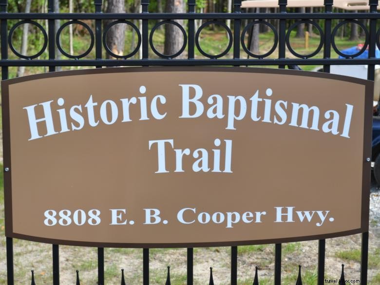 Sentier de baptême historique 