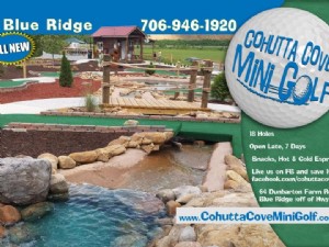 Cohutta Cove Mini Golf &Penambangan Permata 