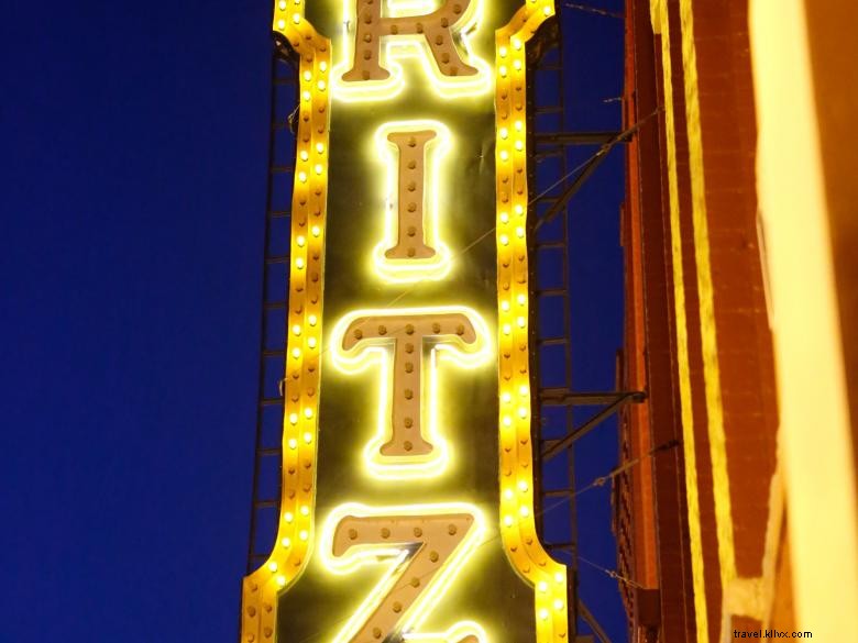 Lo storico teatro Ritz 
