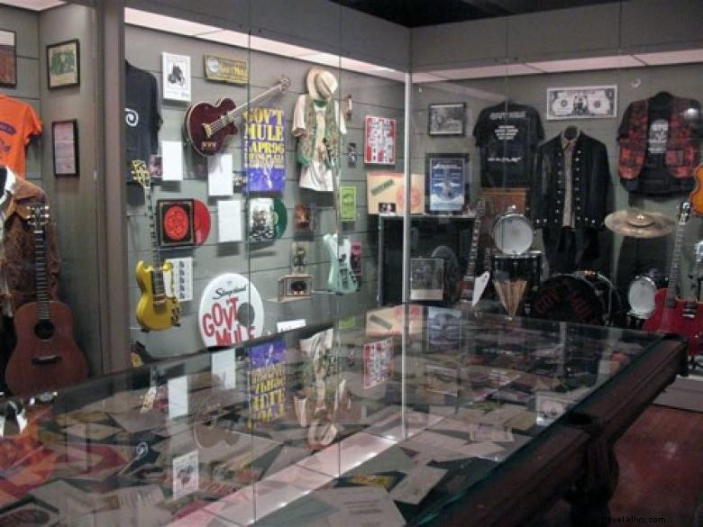 Museo de la banda de Allman Brothers en The Big House 