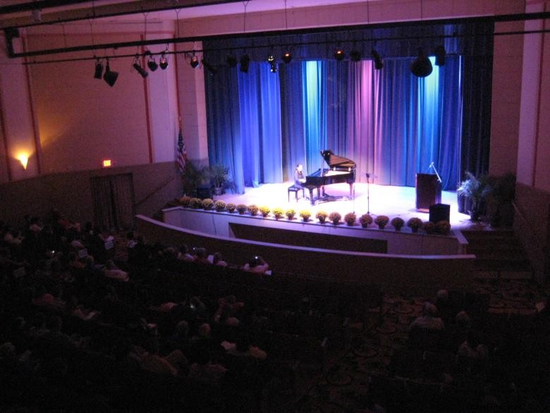 Teatro histórico Ritz en el Schaefer Center 