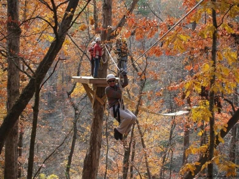 Banning Mills Screaming Eagle Eco Zip Line Canopy Tours 