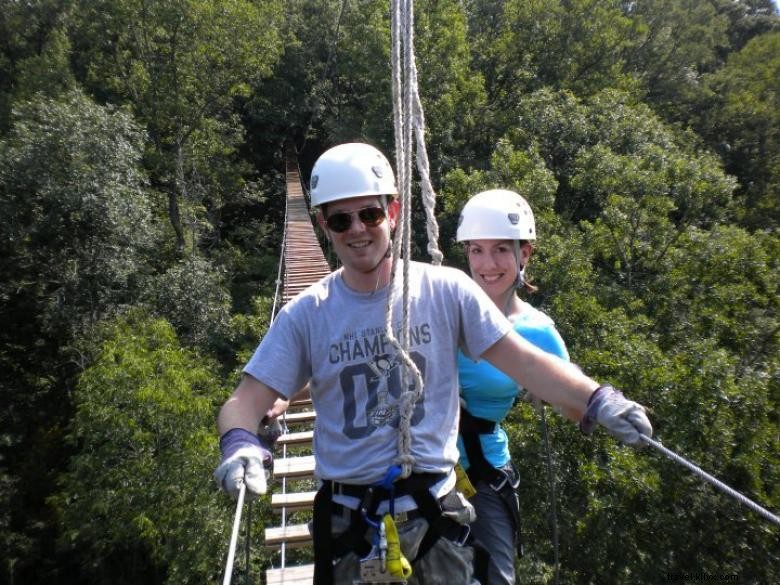 Banning Mills Screaming Eagle Eco Zip Line Canopy Tours 