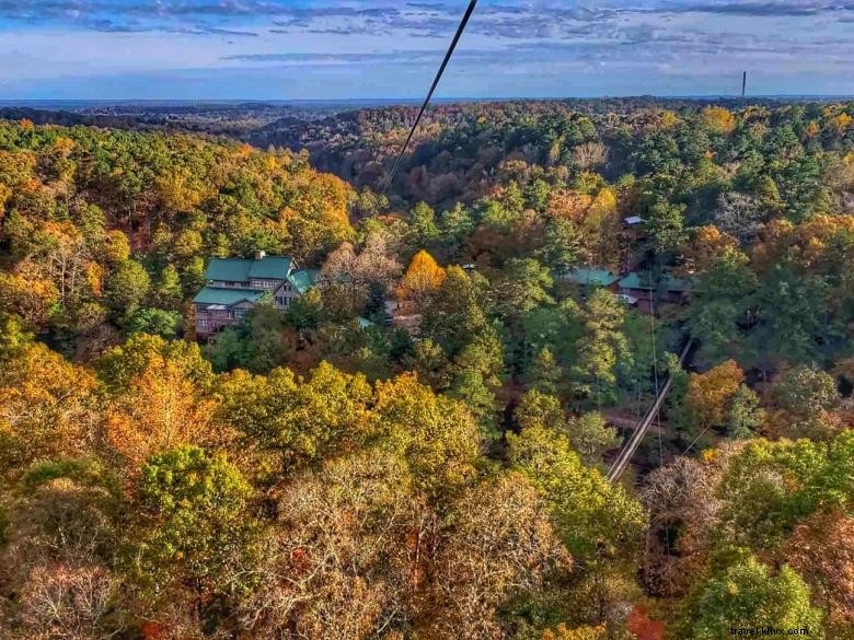 Canopy Tours en tirolesa ecológica de Banning Mills Screaming Eagle 