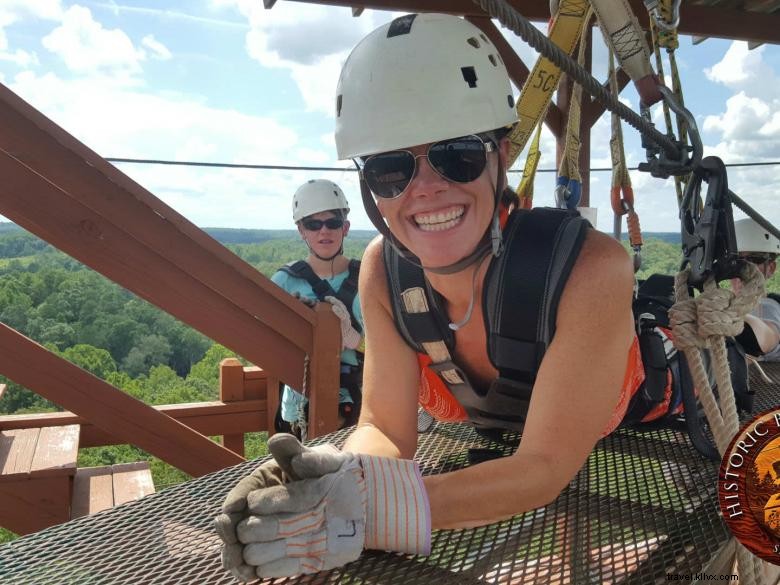 Canopy Tours en tirolesa ecológica de Banning Mills Screaming Eagle 