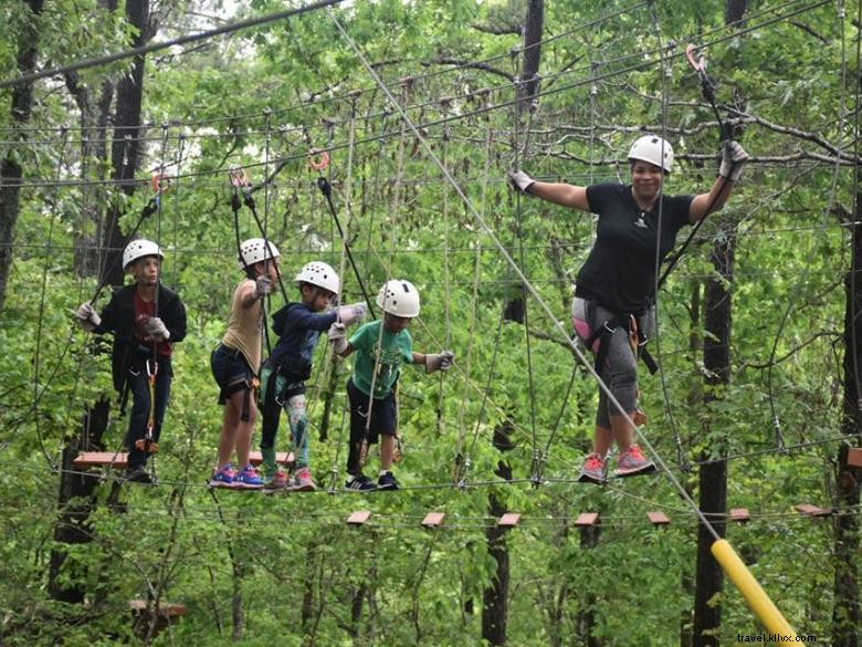 Banning Mills Screaming Eagle Eco Zip Line Canopy Tours 