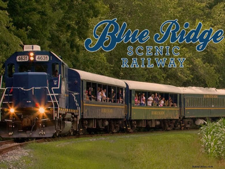 Kereta Api Pemandangan Blue Ridge 