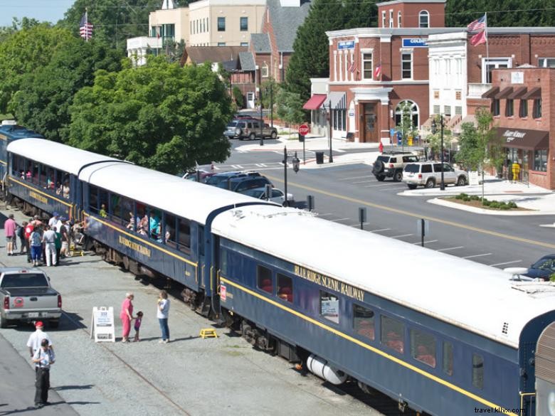 Ferrovia panoramica Blue Ridge 