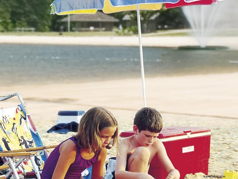 Robin Lake Beach em Callaway Gardens 